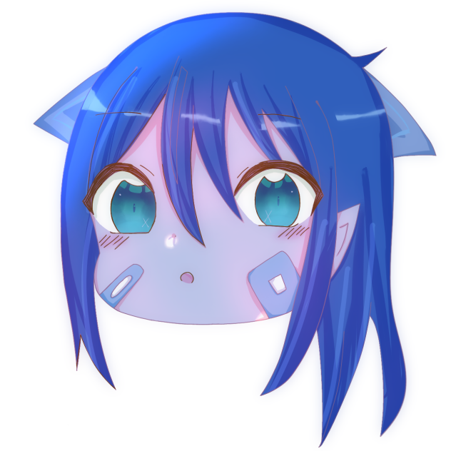 代理ミニキャラ(透明感)