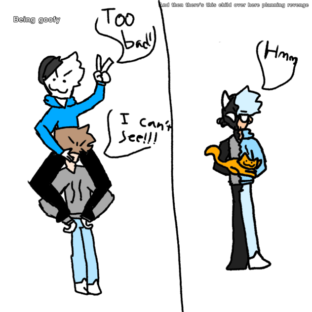 My oc’s are so weird