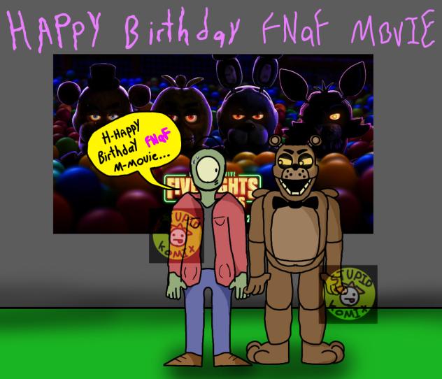 happy birthday to the FNaF movie!
