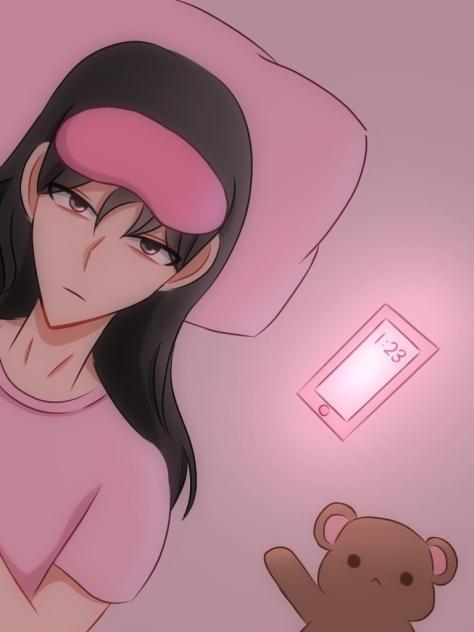 Can’t sleep 🧸 🩷 - ibisPaint