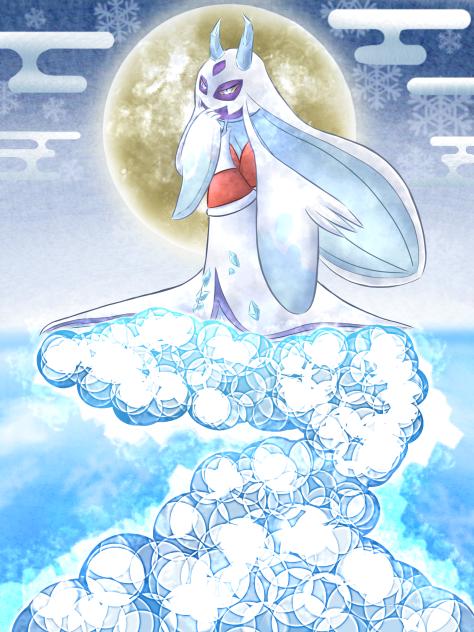 ゆきぐにポケモン　メガユキメノコ