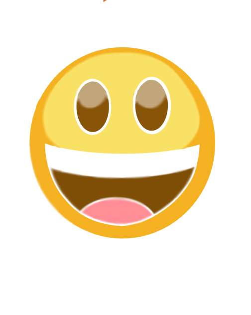 How to draw happy smiling emoji