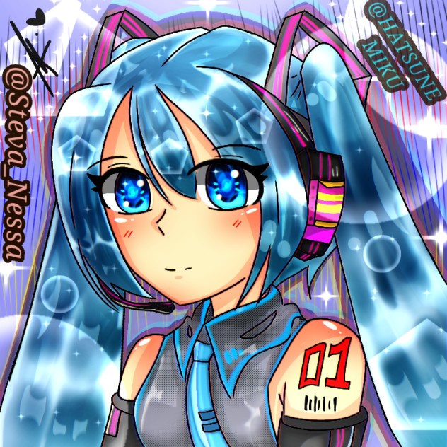 🎵Hatsune Miku🎵(my version)