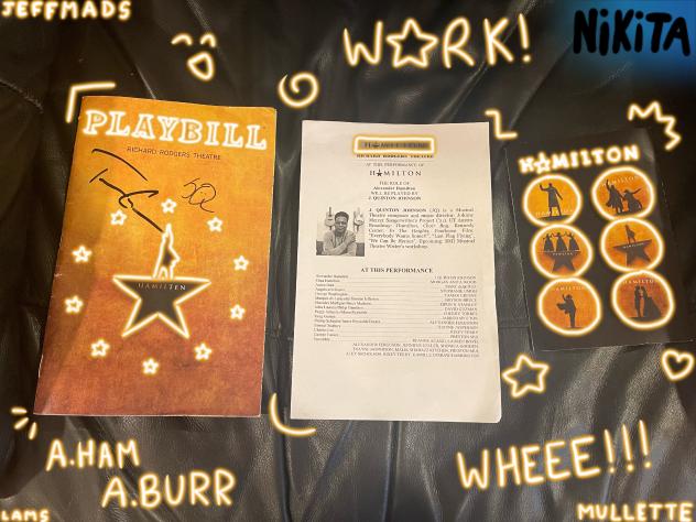 I WAS IN THE ROOM WHERE IT HAPPENS! ≧ᗜ≦