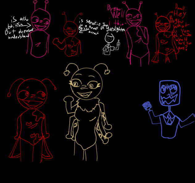 Comic and drawings
