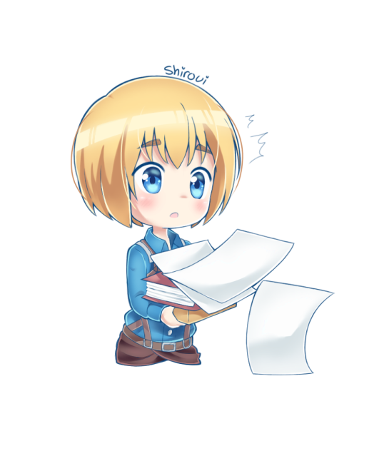 Armin アルミン Papers AOT
