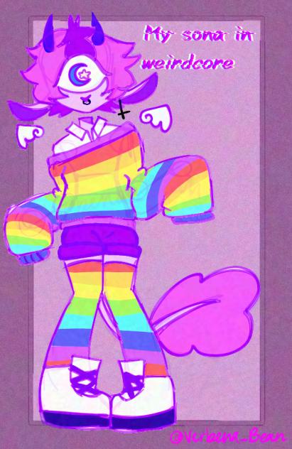 Weirdcore sona