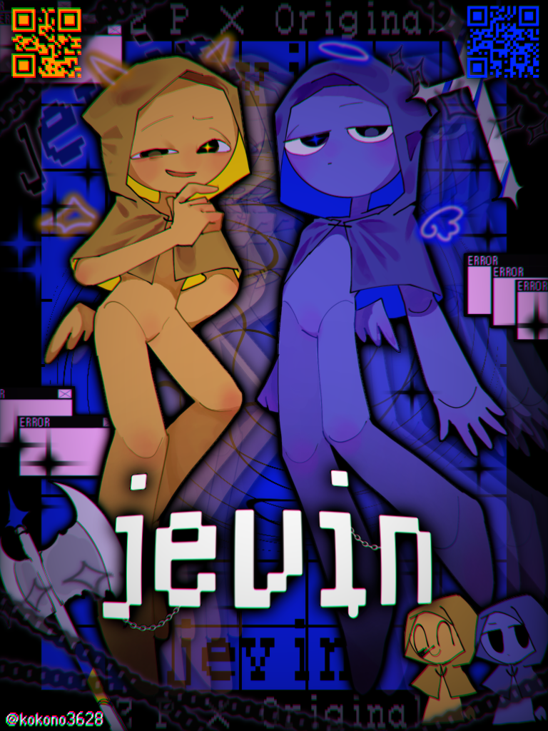 ROCOι(⑅・ᴗ・)/  🪓💛×💙✝️ - ibisPaint