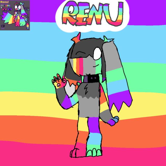 Renu (Art trade with V1nLY_C0vER)
