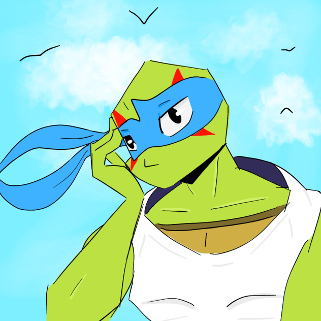 🫲☺️🫱 Leonardo 💙🐢