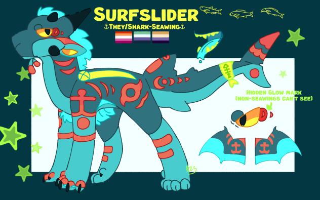 Surfslider🦈🌊🐚