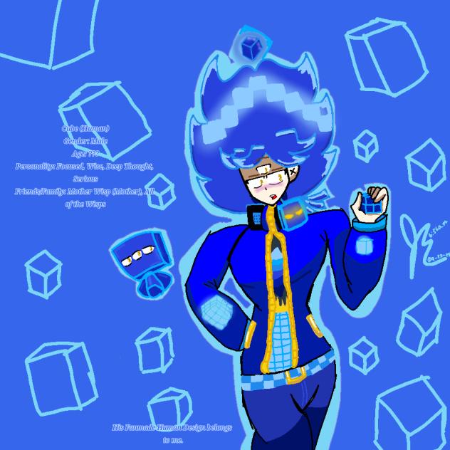 Humanoid Cube - ibisPaint