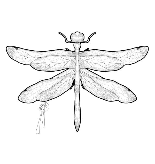 dragonflies stamp