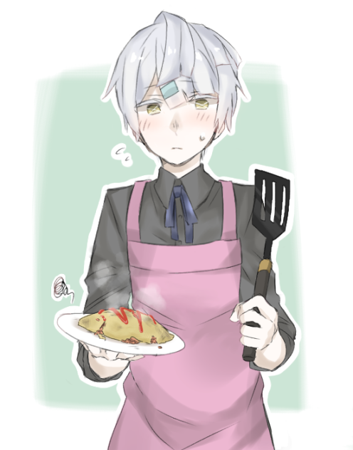 お料理苦手なアダムさん