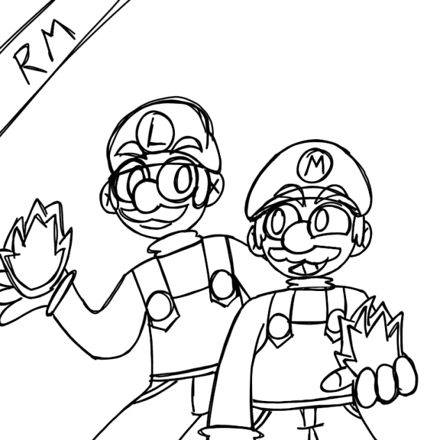 Mario and Lugi