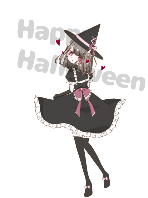 魔女っ子の女の子