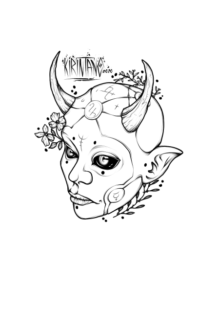 The Dark Elf - ibisPaint