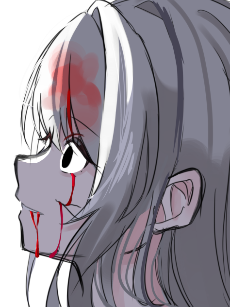 横