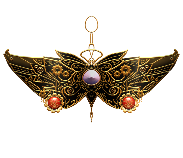 steampunk earring 1