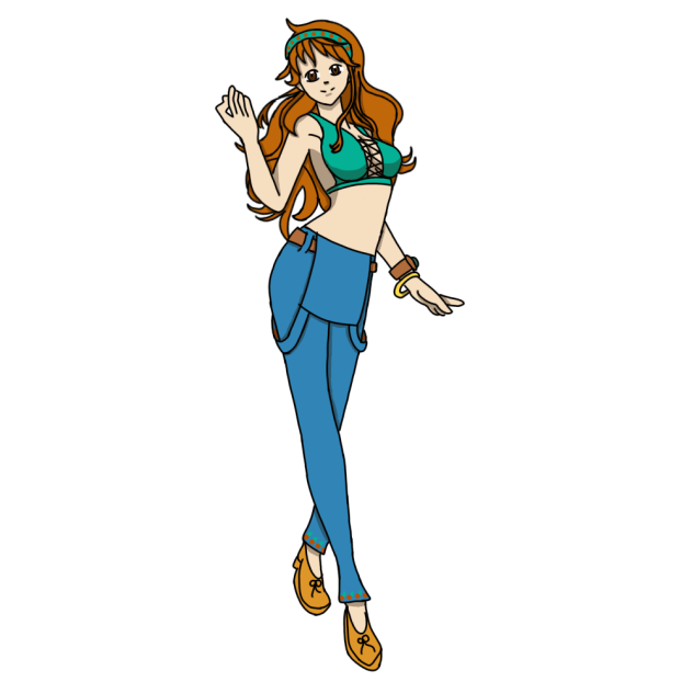 Nami post time skip redesign - ibisPaint