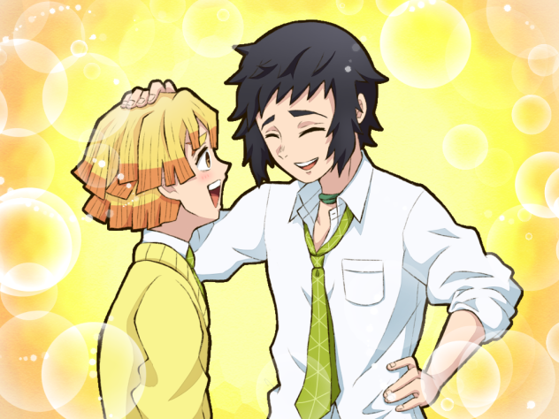 もしも獪岳が優しかったらという善逸の妄想 Ibispaint