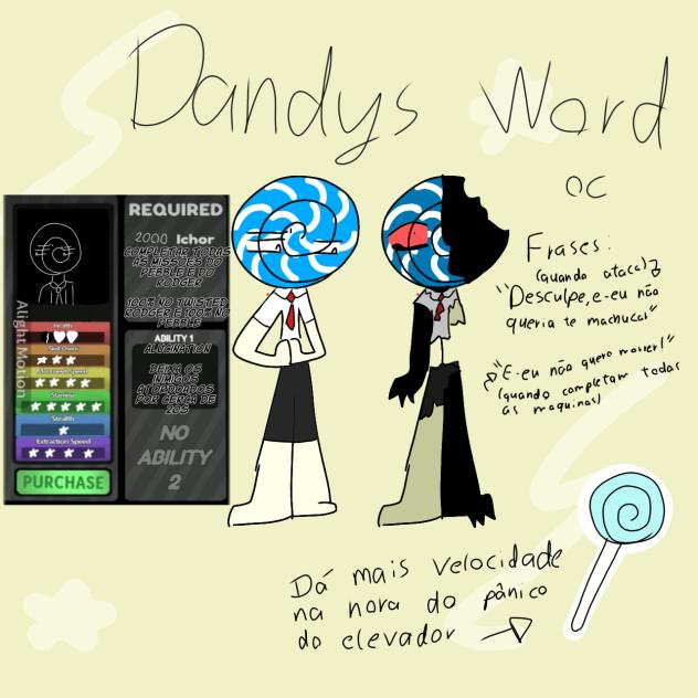 Oc de dandys word