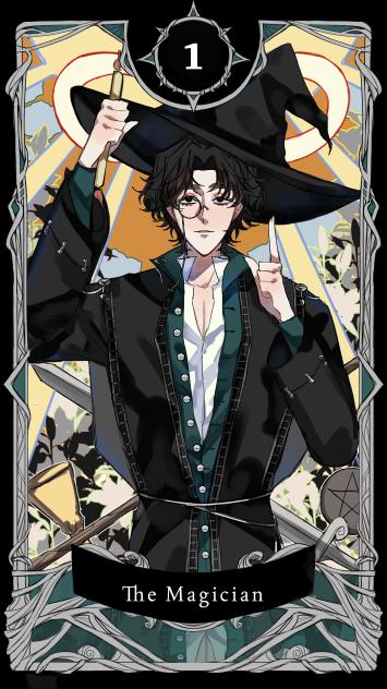 Card no.1 of tarot cards - ibisPaint