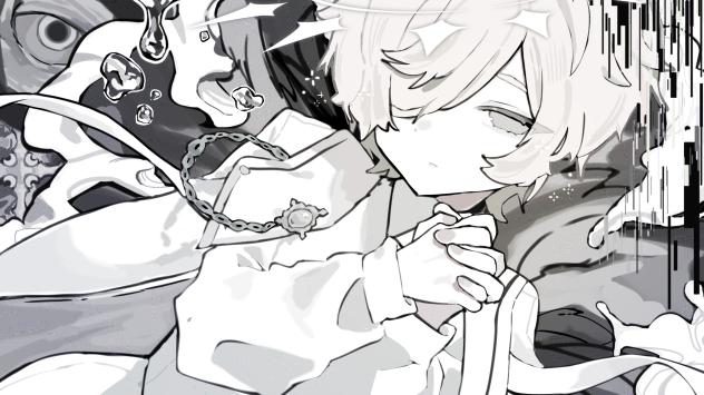 祈りが行われる教会で崩れた正しい異形信仰の