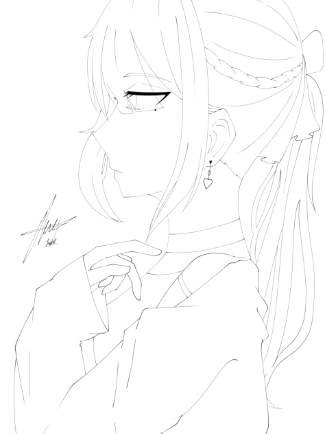 Daydream (lineart)