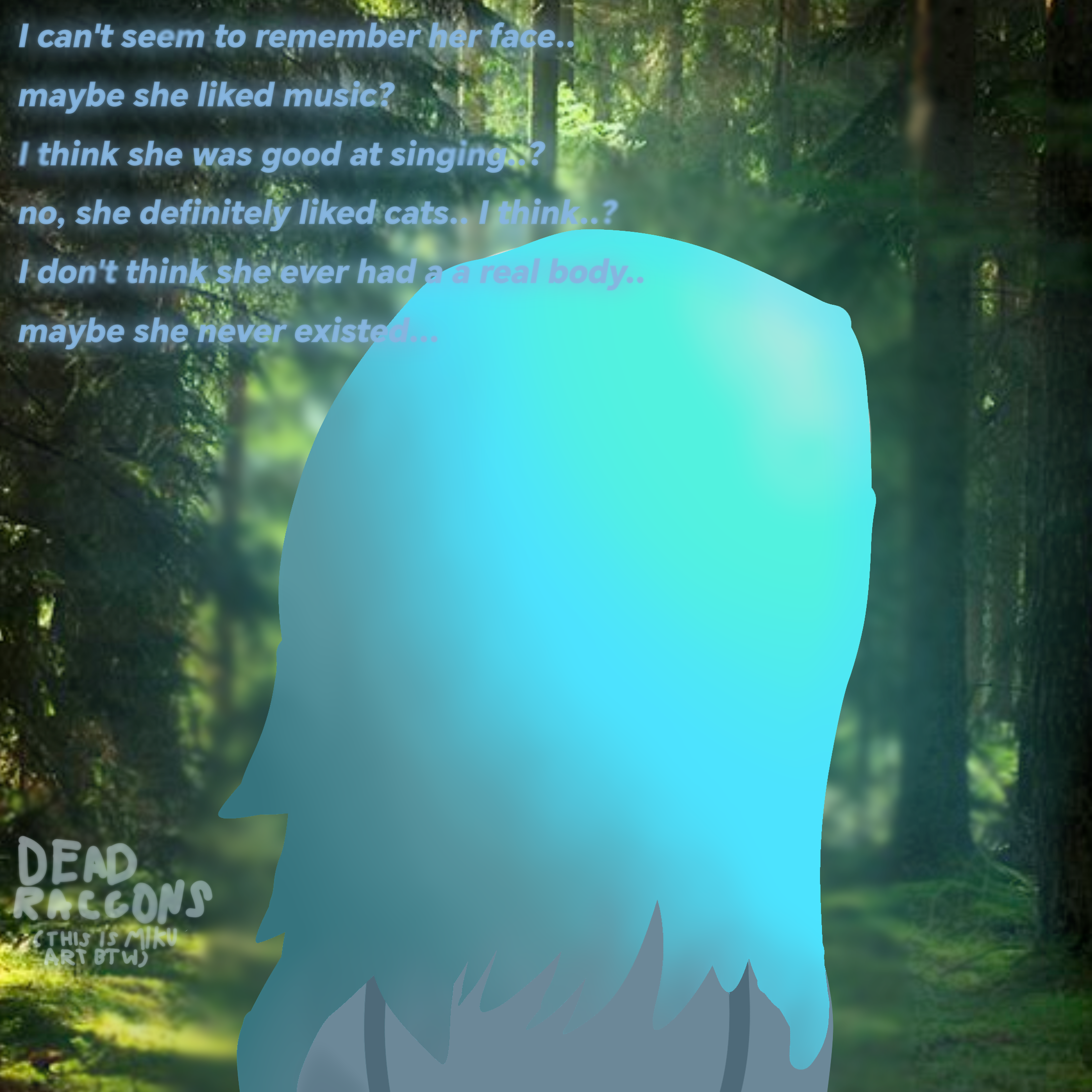 I can't remember her face (miku) - ibisPaint