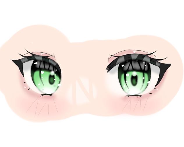 Green eyes!!