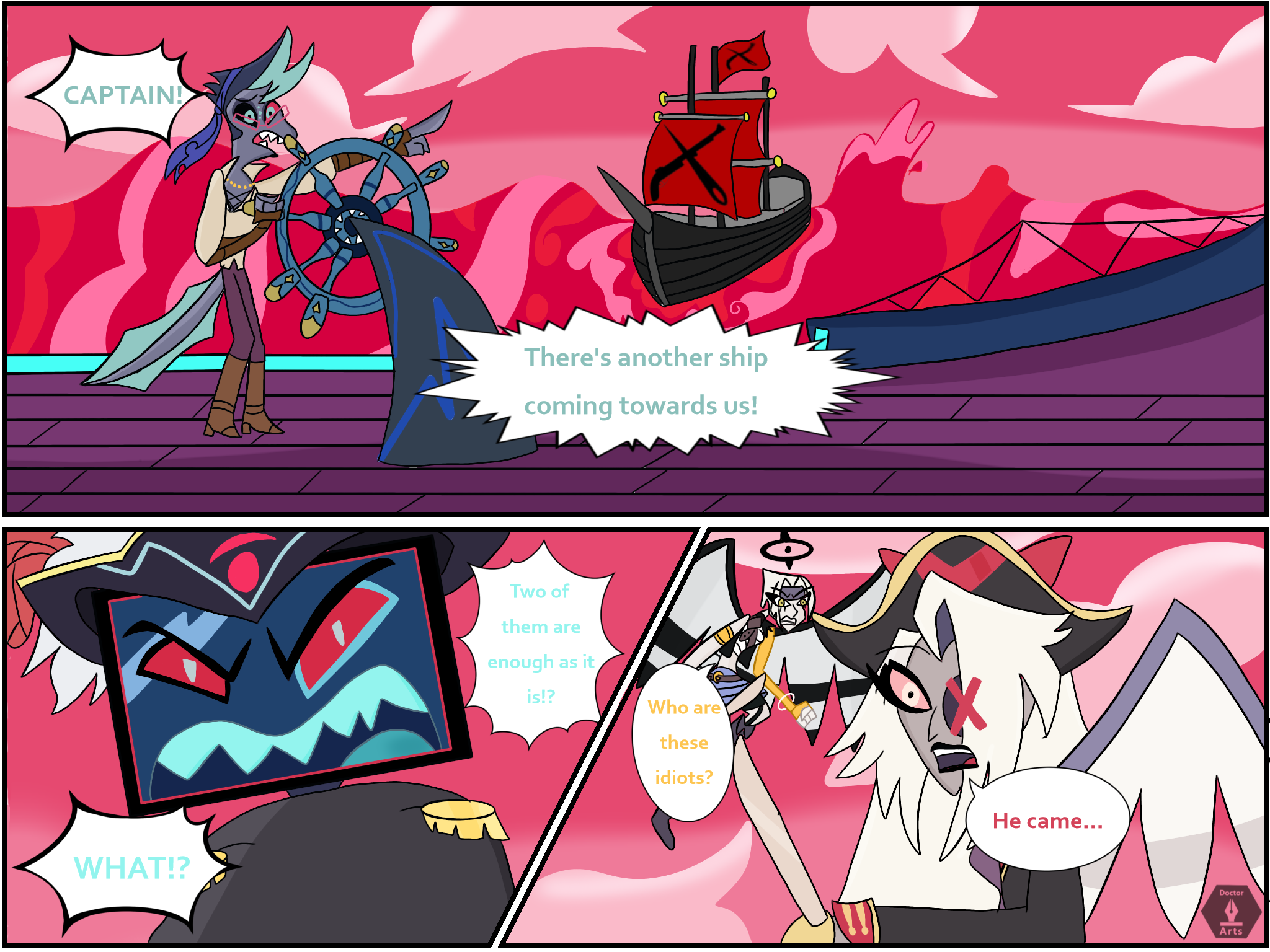 Captain Puppeteer Comic - ibisPaint