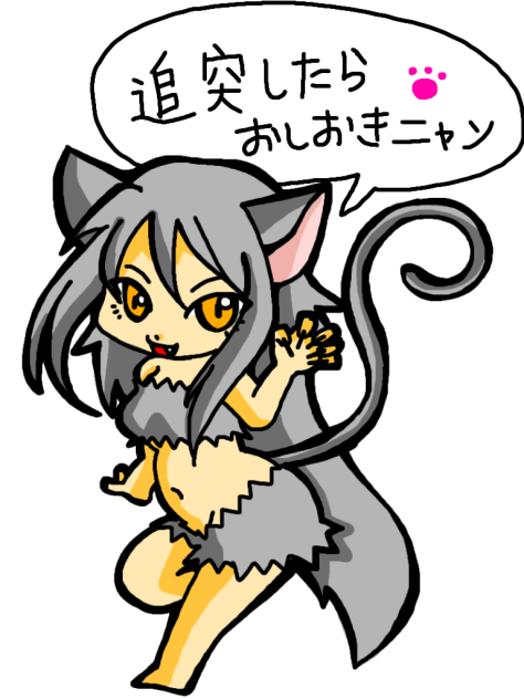 猫華さん・車用ステッカー？