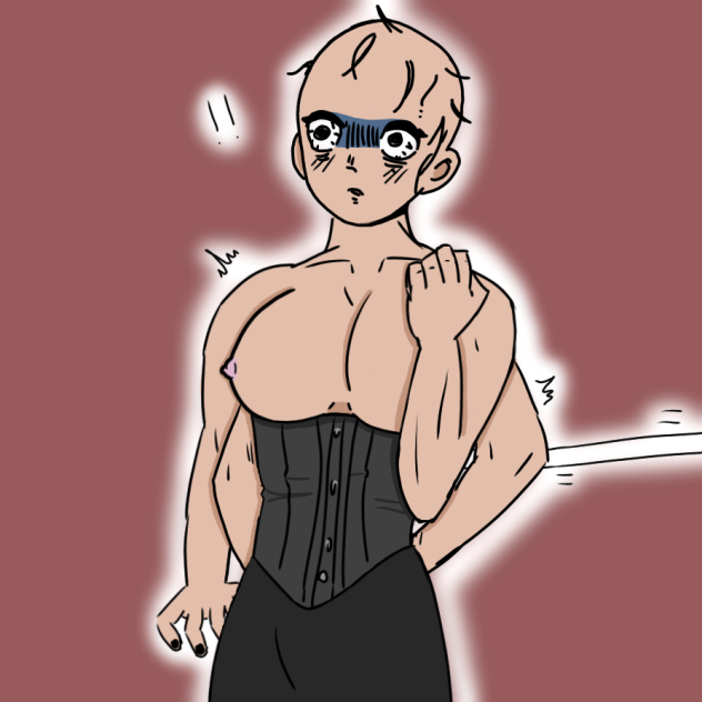 demon slayer spider baby X corset color