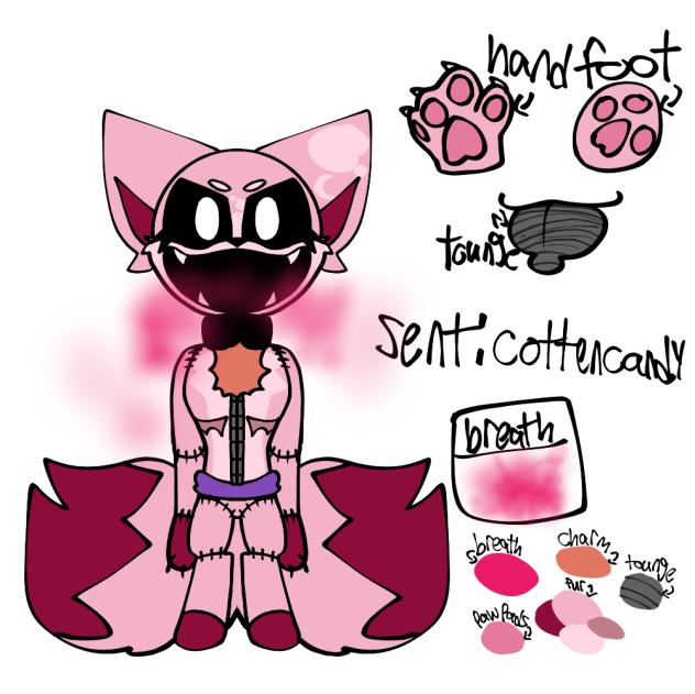 crazy Kitsune redesign(my oc)