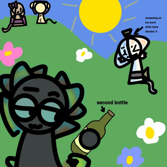 normal day with sprunki oc's