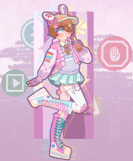Pastel street wear ryo