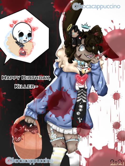 “His Killer Bunny” ⚠️Blood Warning⚠️