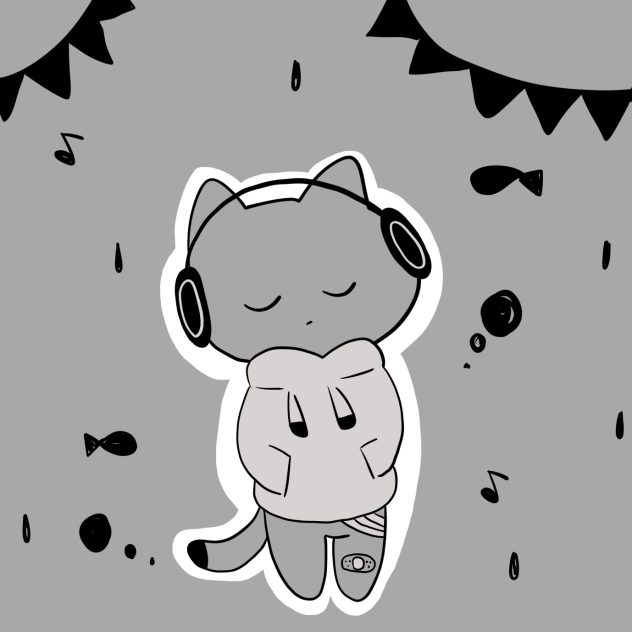 にゃ。