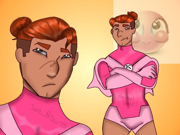 rex in atom eve’s outfit