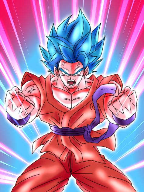 孫悟空　超サイヤ人ブルー界王拳