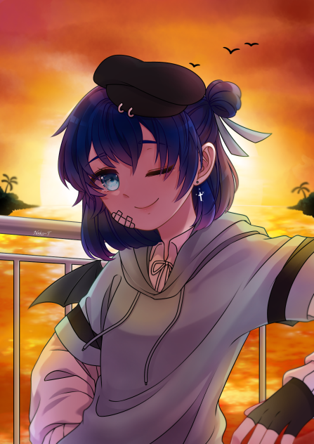 888 followers-speedpaint-ibis drawing