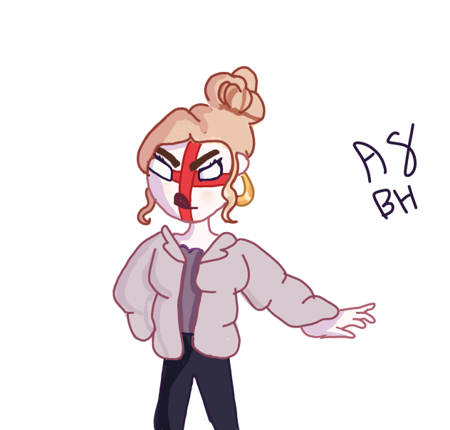 countryhumans London girl fanart