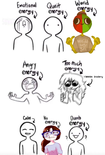Friend group energy collab ig