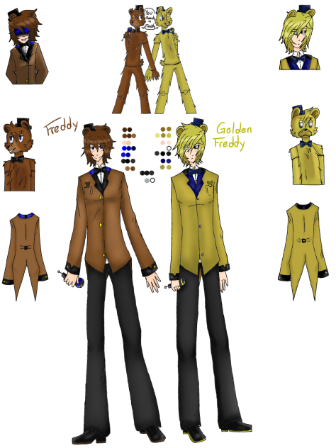 Freddy and golden F. new design
