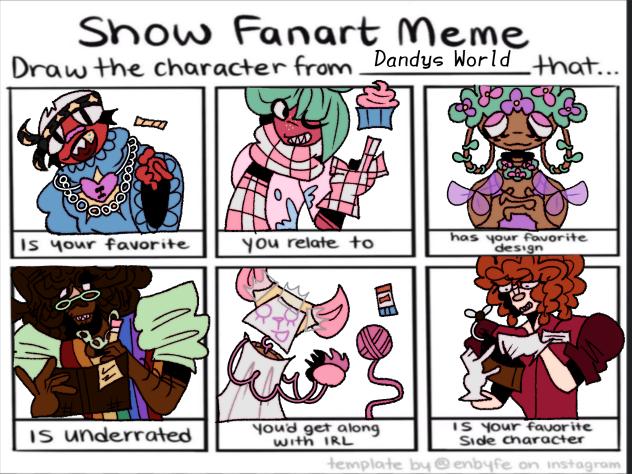 The show fanart template