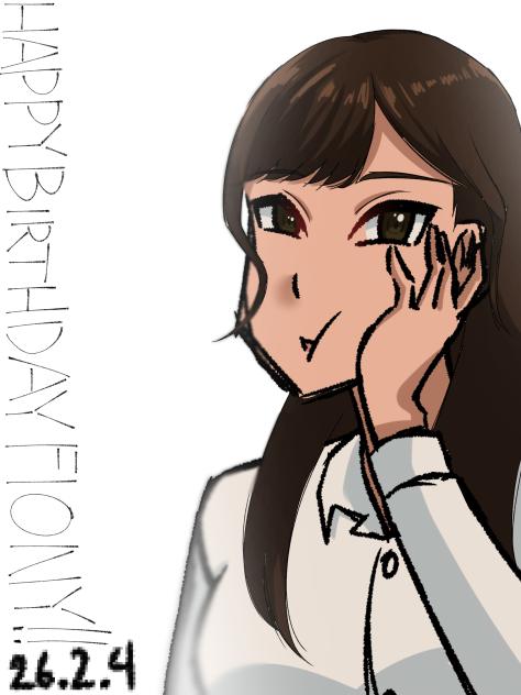 Happy Birthday Fiony!