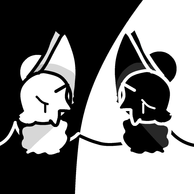 umm a yin-yang ☯ drawing again