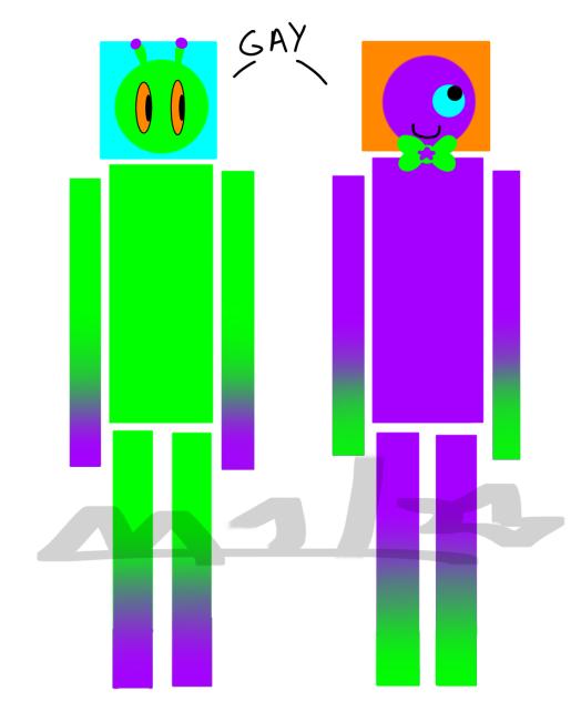 Random gay ocs i made