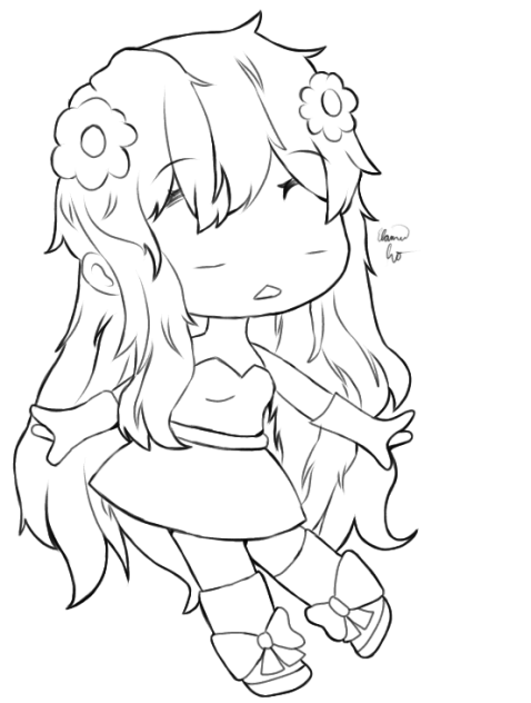 Gacha Lineart 2